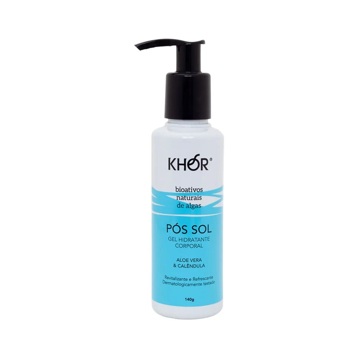 Gel Hidratante Pós Sol Aloe Vera E Calêndula 140g Khor Cosmetics