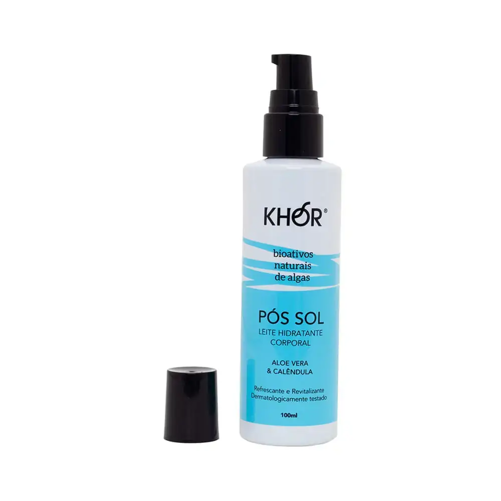 Leite Hidratante Pós Sol Natural 100ml Khor Cosmetics