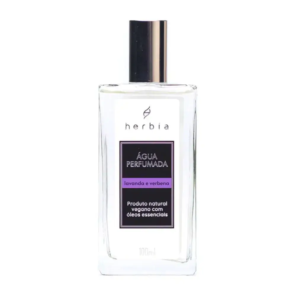 Água Perfumada Lavanda Verbena 100ml - Herbia