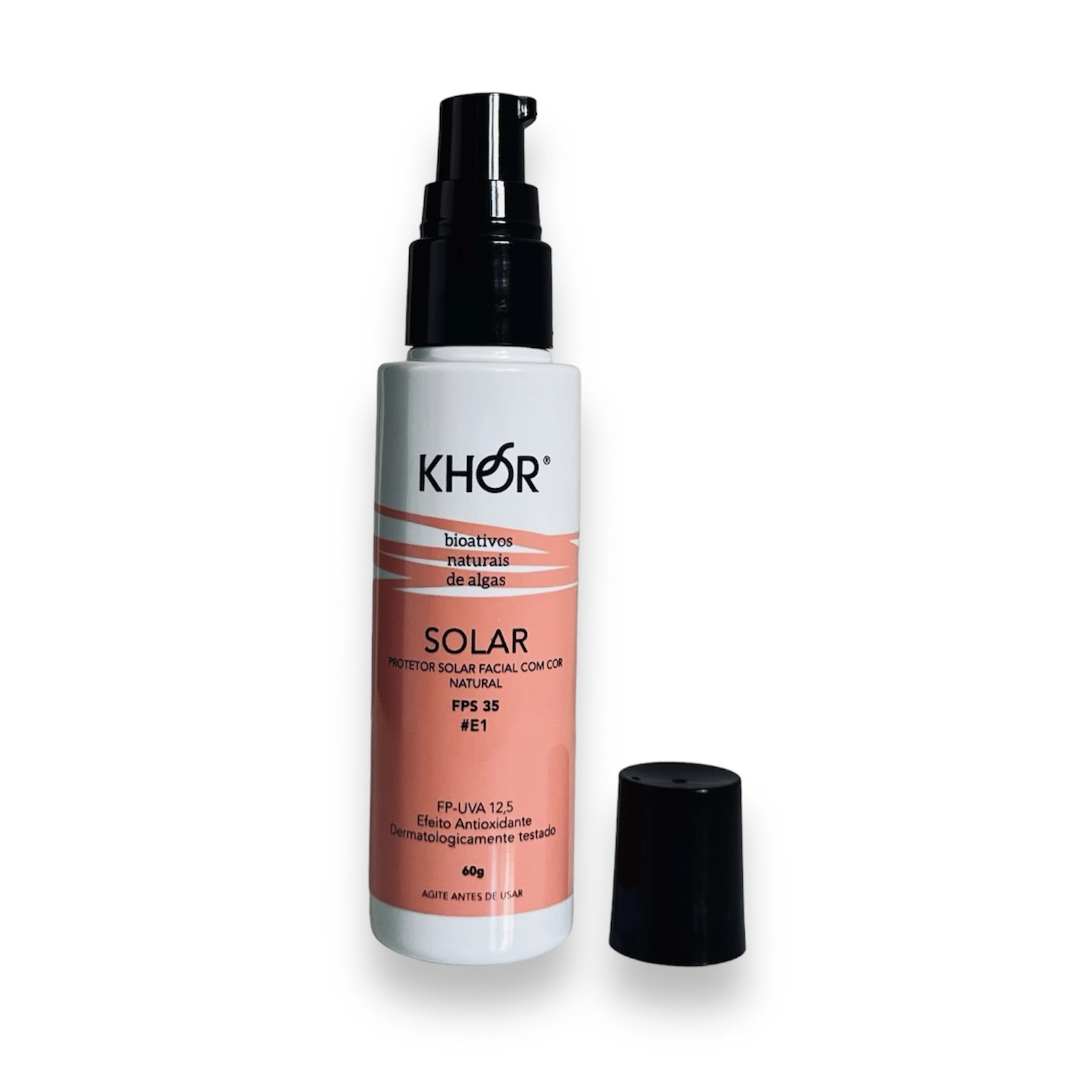 Protetor Solar Facial Khor Fps35 Fpd 12,5 Dosadora E1 60g