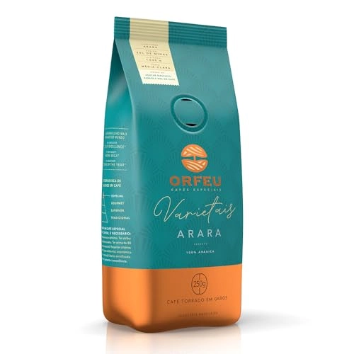 Café Torrado Em Grãos Arara Orfeu Varietais Pacote 250g