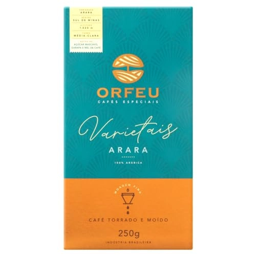 Café Torrado E Moído Arara Orfeu Varietais Caixa 250g