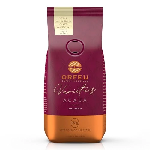 Café Torrado Em Grãos Acauã Orfeu Varietais Pacote 250g