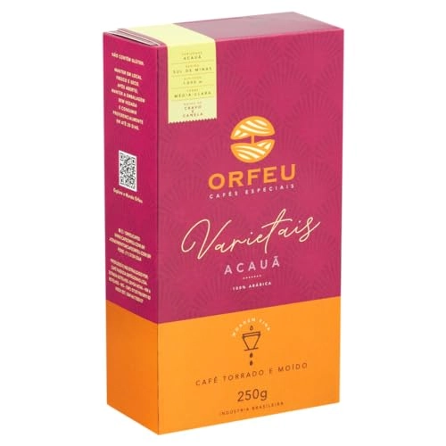 Café Torrado E Moído Acauã Orfeu Varietais Caixa 250g