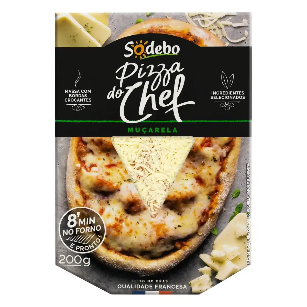 PIZZA MUSSARELA 200G