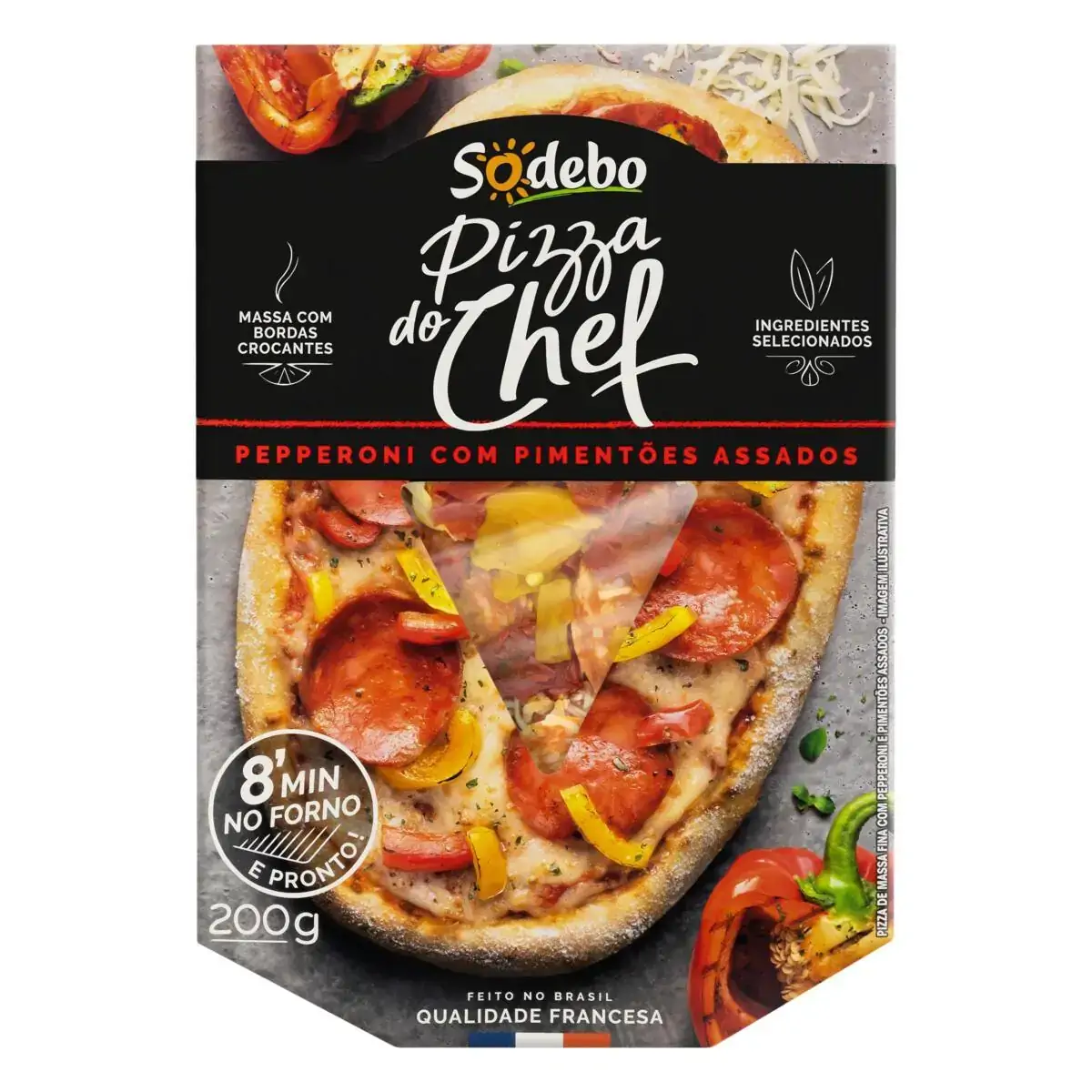 PIZZA PEPPERONI 200G