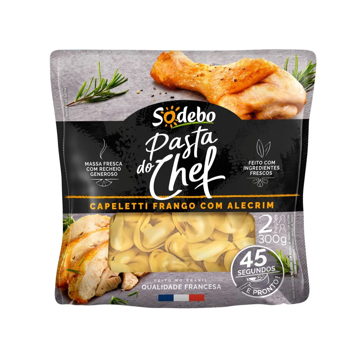 Capeletti de Frango com Alecrim Sodebo 300g