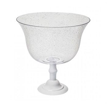 Taca Confeitaria Cake 1,2l Branco C/glitter Neoplas