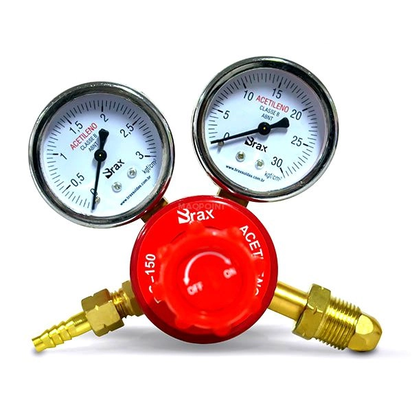 Regulador De Pressão Para Cilindro De Acetileno Rg-200 - Galzer