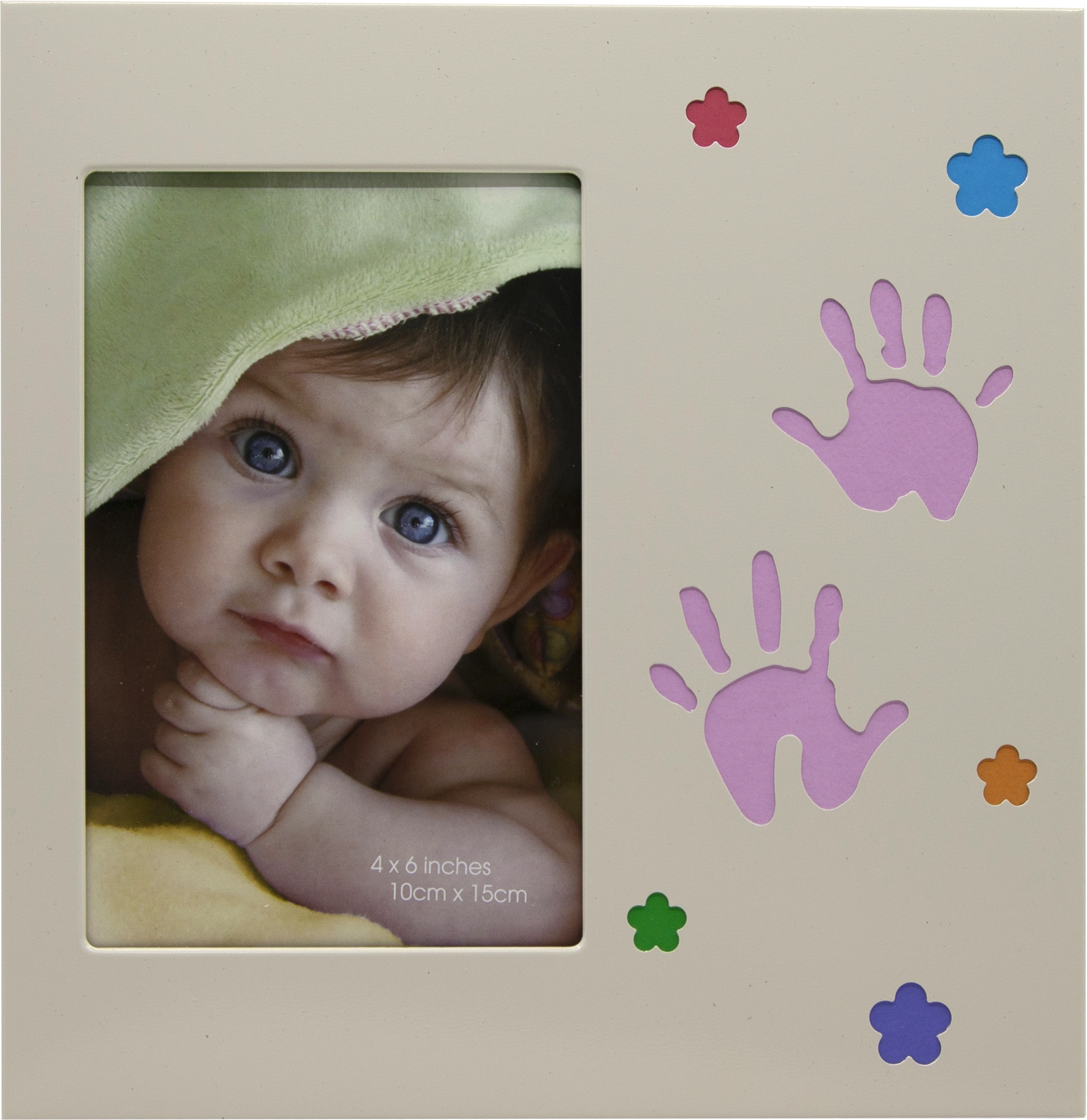 Porta Retrato Aluminio Inf Champagne 10x15cm Sci 1279 Square