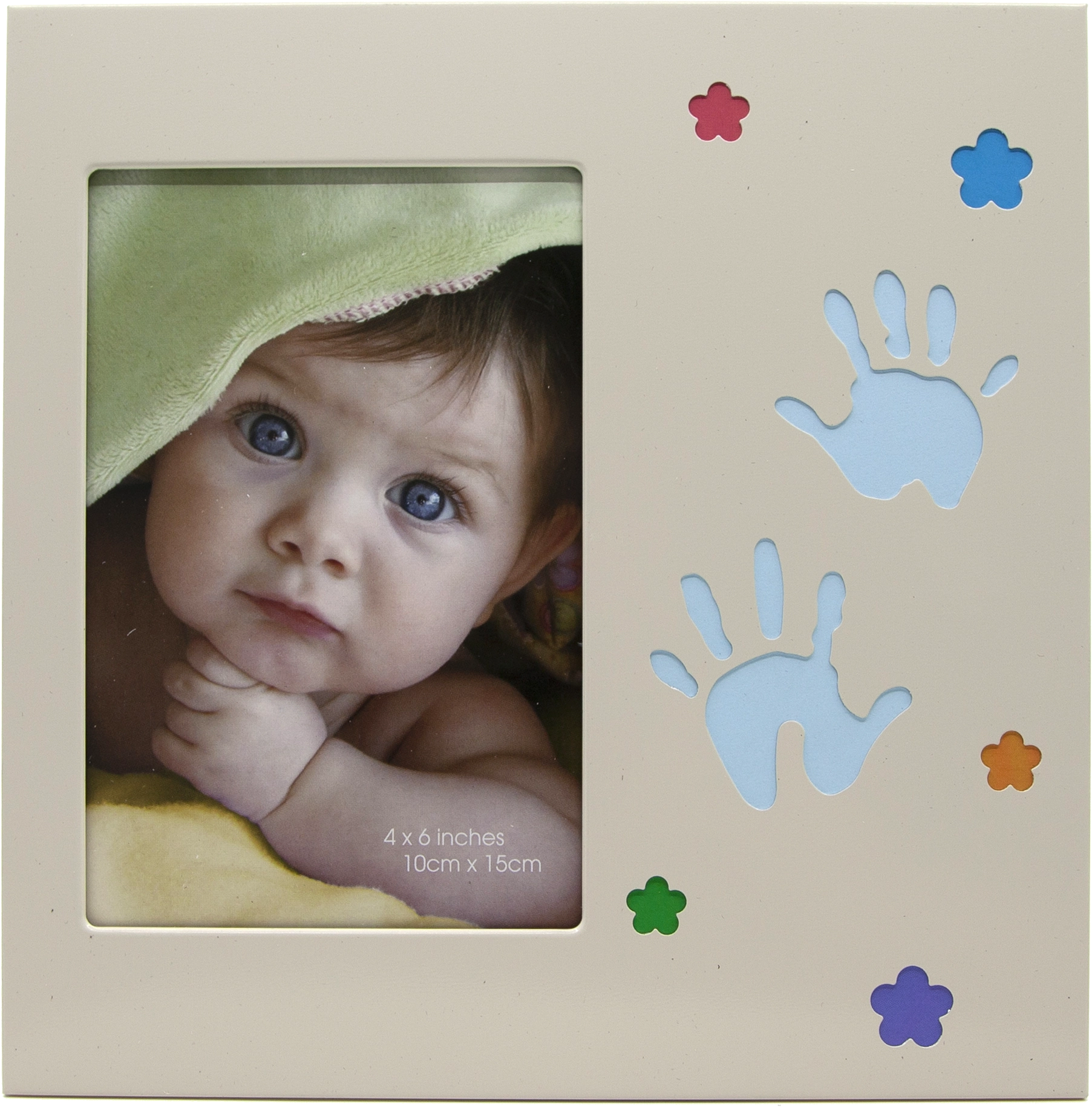 Porta Retrato Aluminio Inf Champagne 10x15cm Sci 1280 Square
