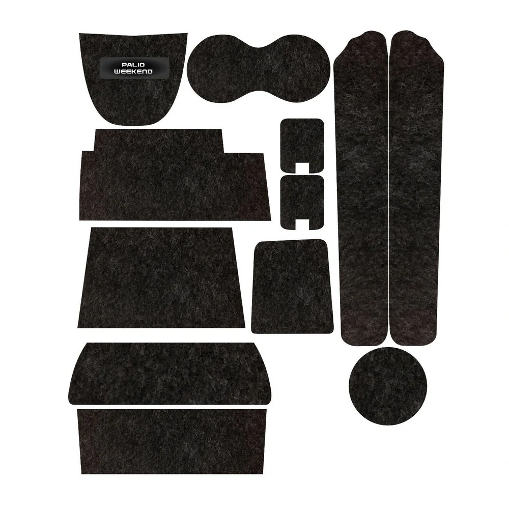 Kit Forro Porta Objetos FIAT PALIO WEEKEND - TITANIUM KF0107