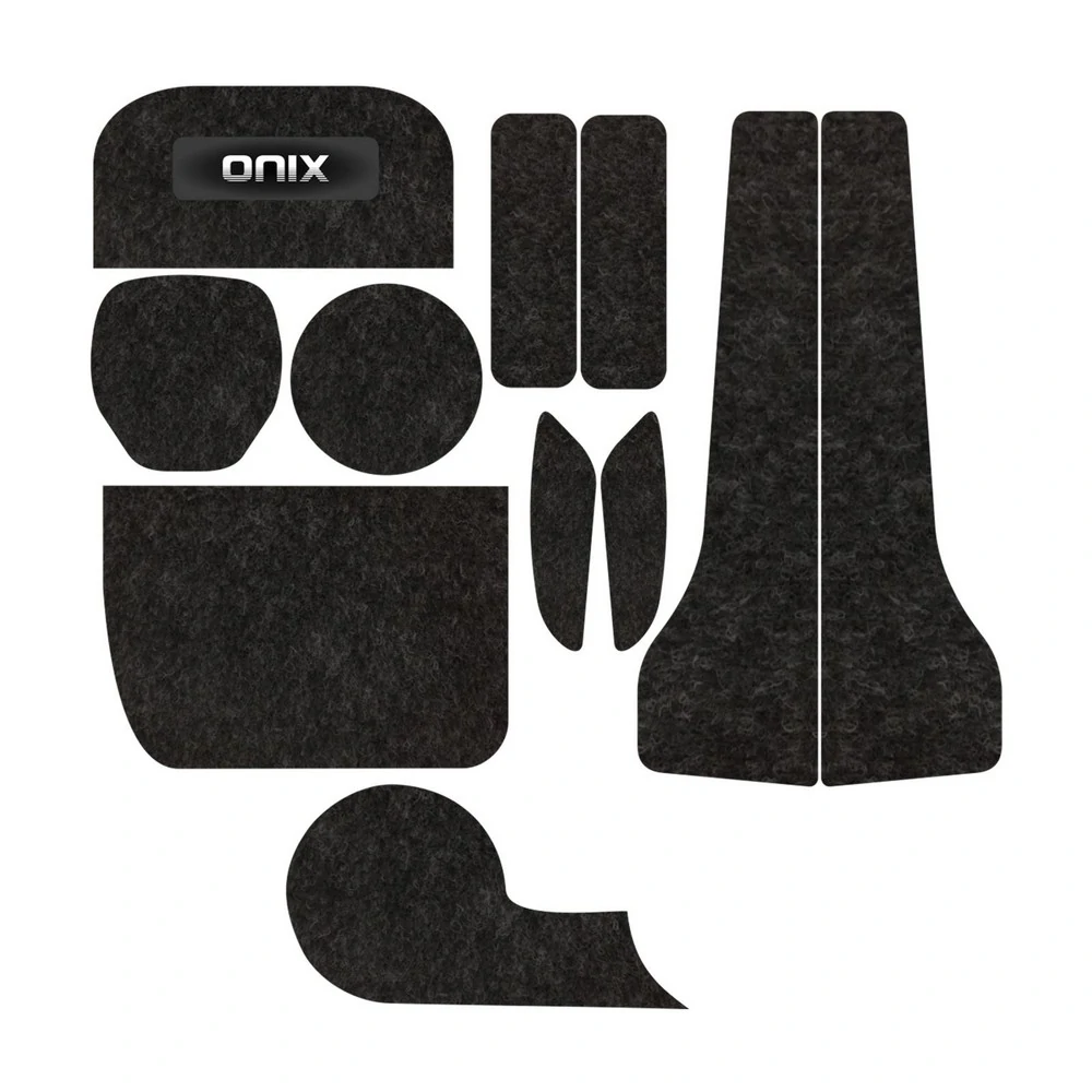 Kit Forro Porta Objetos CHEVROLET - GM ONIX 11 Peças - TITANIUM KF0304