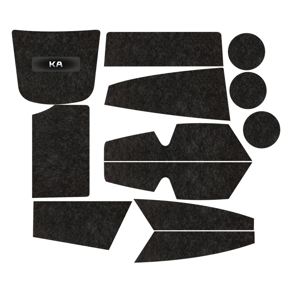 Kit Forro Porta Objetos FORD KA 10 Peças - TITANIUM KF0401B