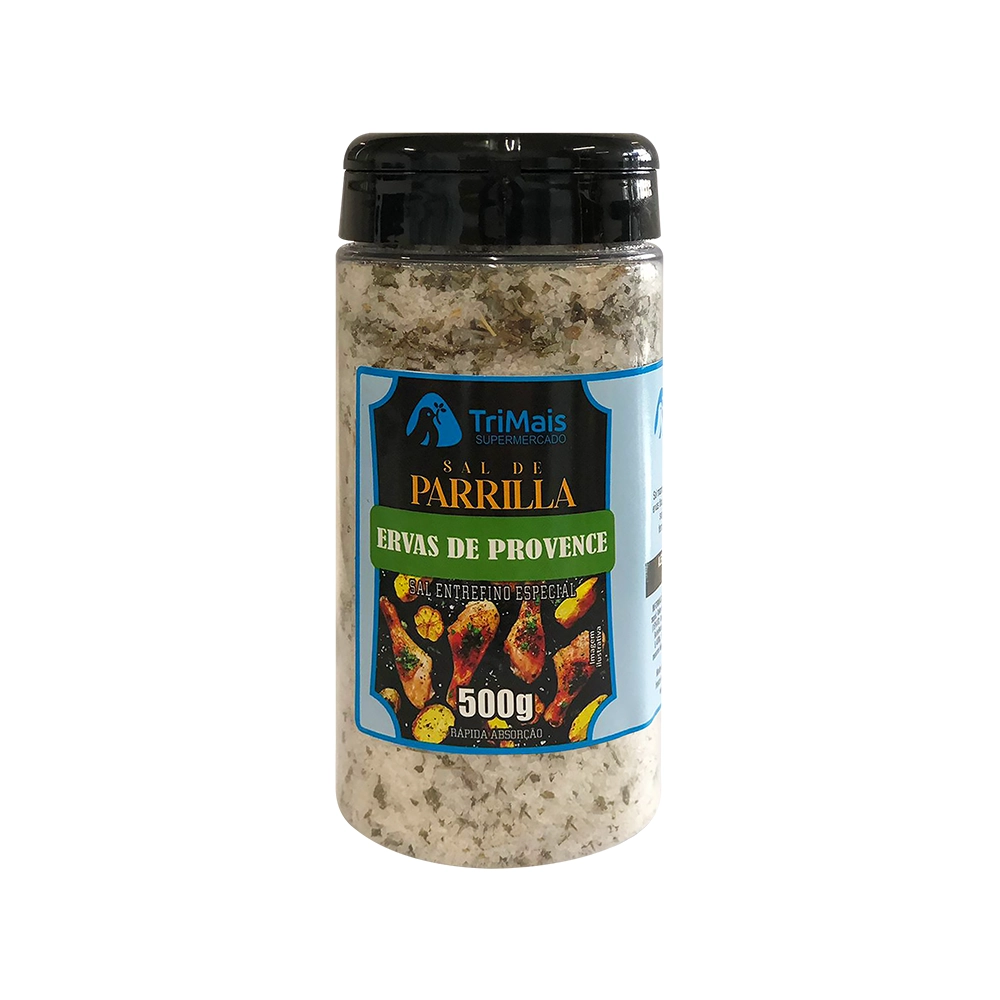 Sal De Parrilla Trimais 500g Ervas De Provence