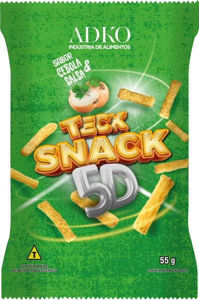 Salgado Teck Snack Ceb E Salsa Adko 55g