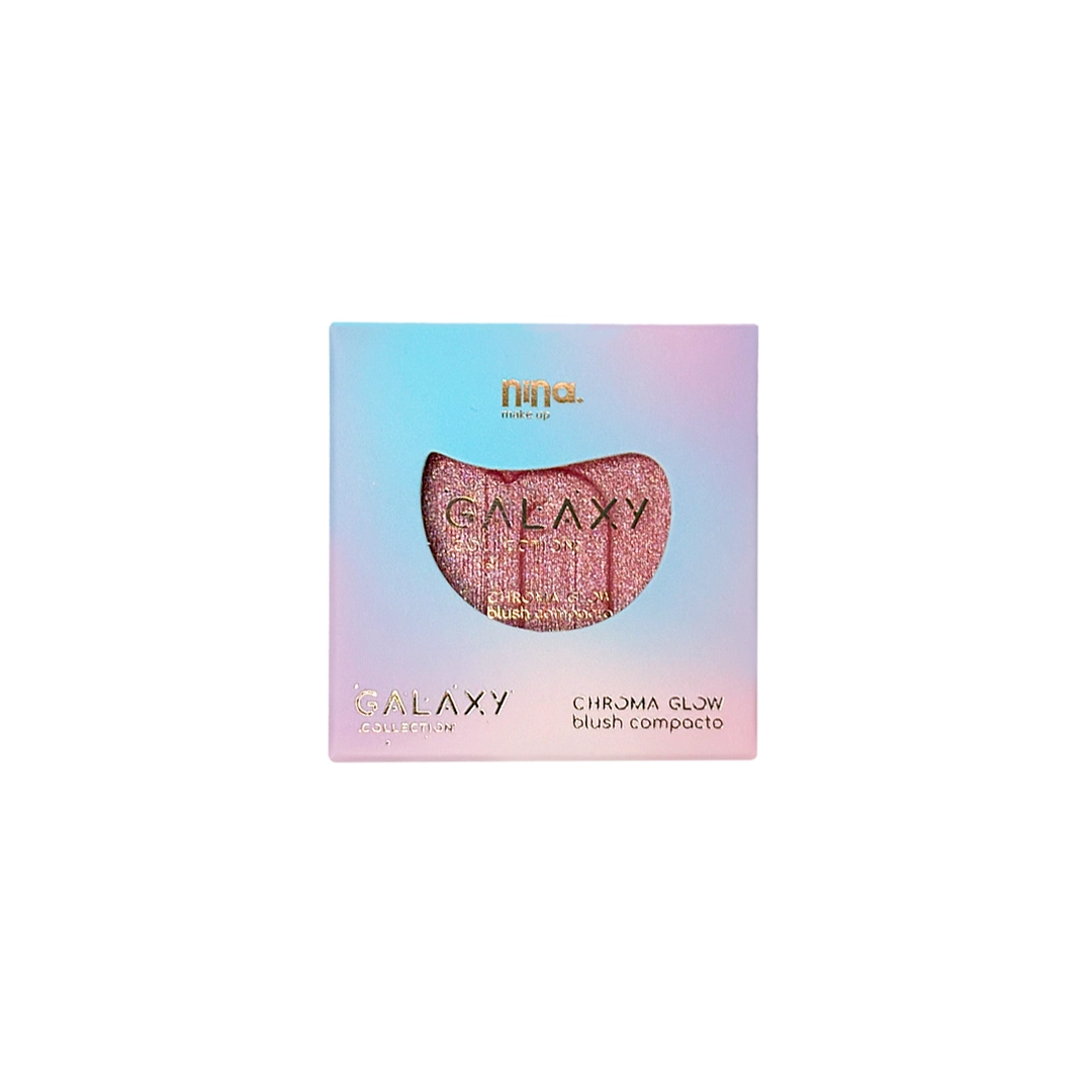 Blush Compacto Galaxy Collection Mercurio 5,3g Nina Make Up