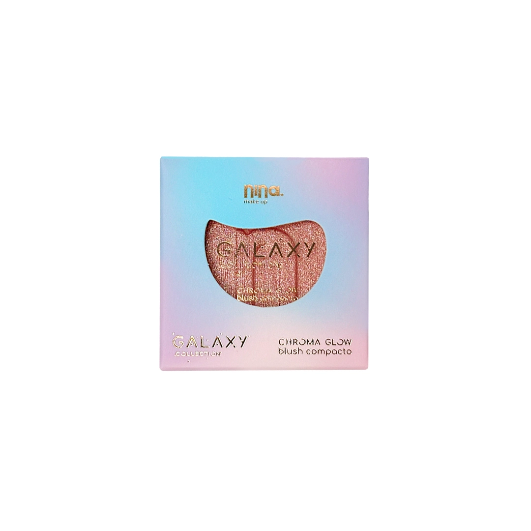 Blush Compacto Galaxy Collection Venus 5,3g Nina Make Up