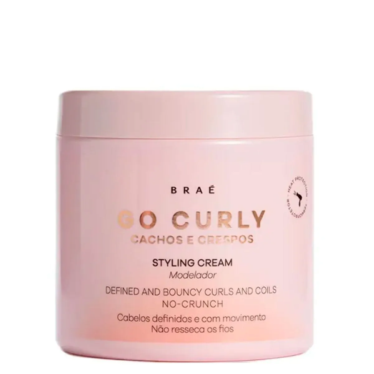 Creme Modelador Brae Go Curly Crespos 500g