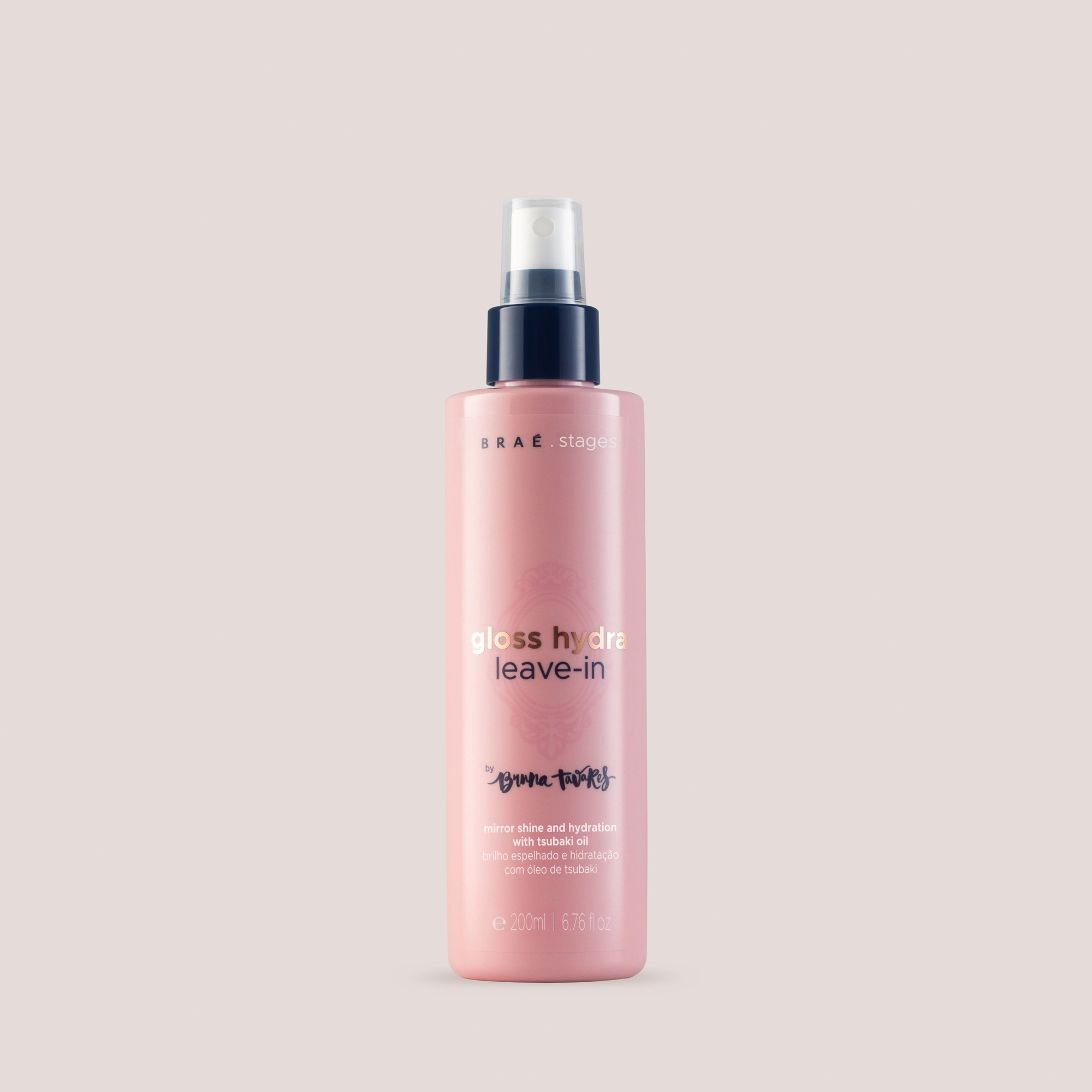 Leavein Spray Brae Stage By Bruna Tavares Gloss Hydra 200ml