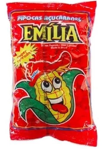 Pipoca Emilia Pct 50gr Caramelizada