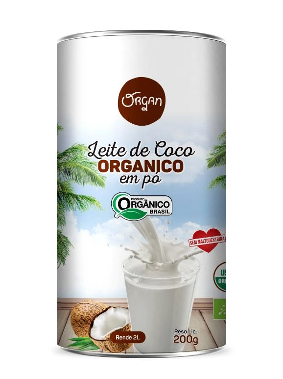 Leite Coco Po Org Organ Pote 200g