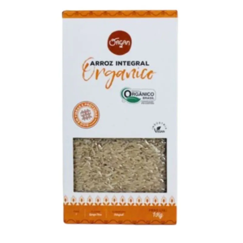 Arroz Integral Orgânico Organ 1Kg