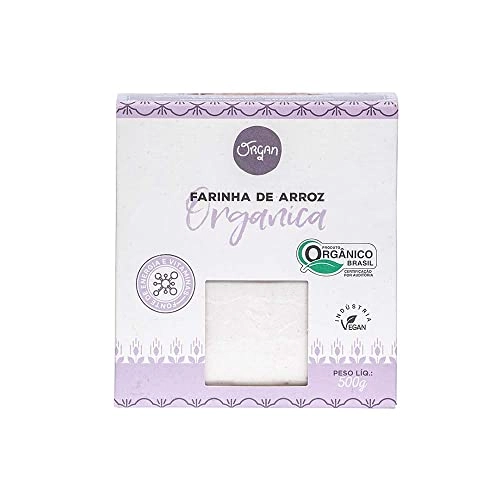 Farinha Arroz Organico Organ 500g