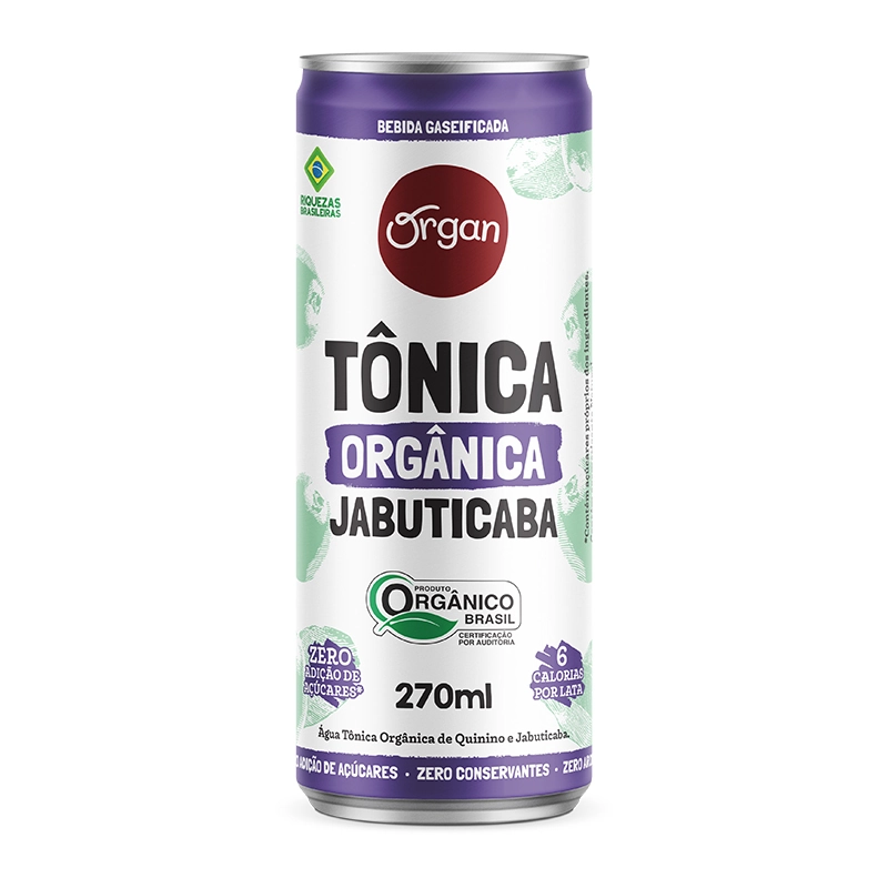 Agua Tonica Jabuticaba Organ 270ml