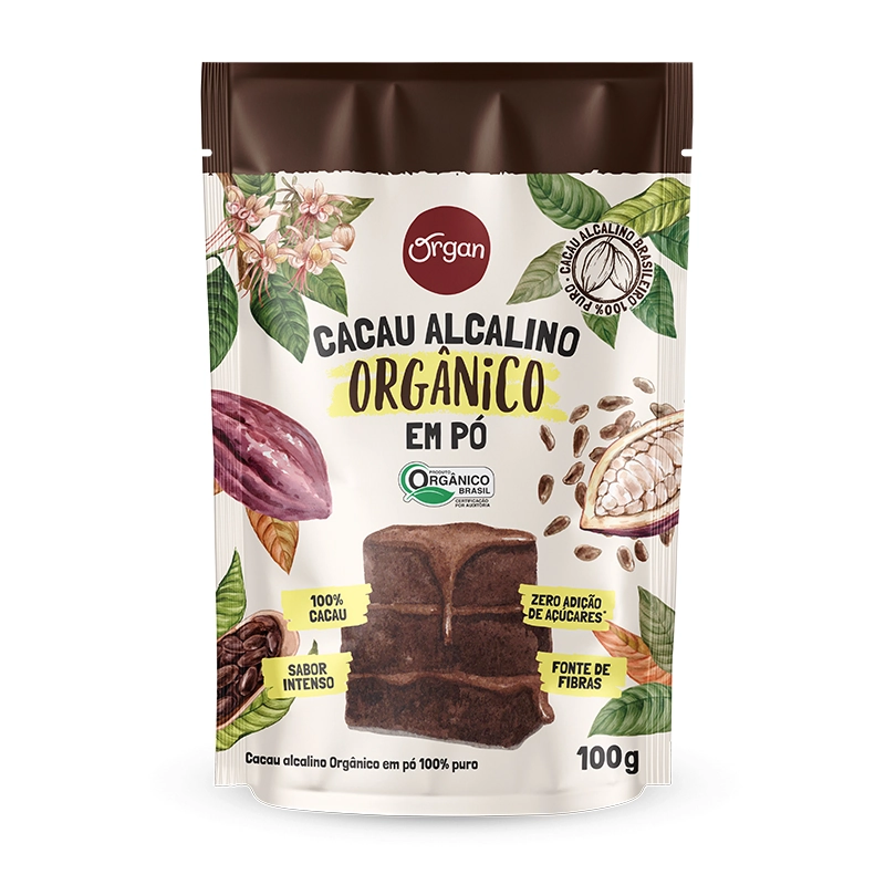 Cacau Alcalino Po Organ 100g