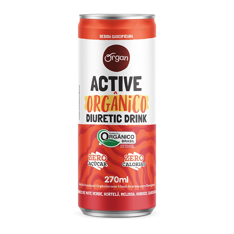 Beb Gaseificada Active Diuretic Drink Organ 270ml