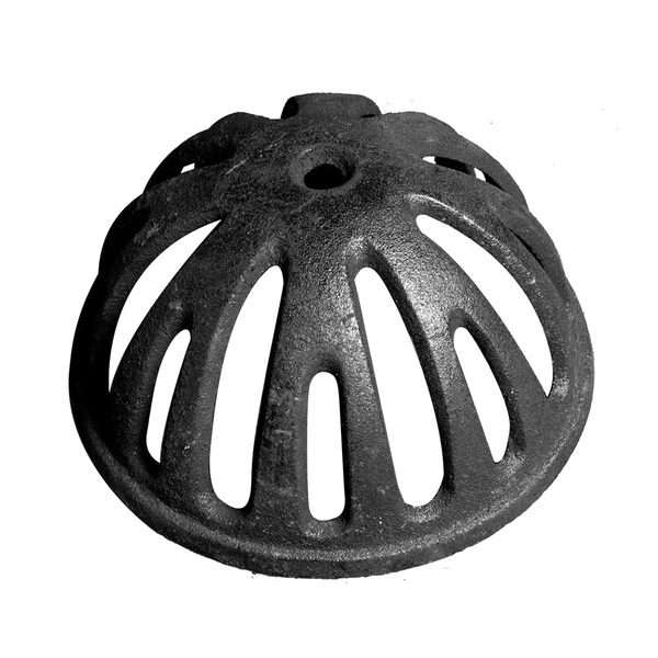 Ralo Semiesférico Abacaxi 50mm Em Ferro - Fundição Nacional