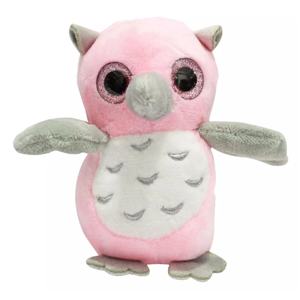 Pelúcia para Retrovisor Coruja Rosa 10cm - COMIX PC02