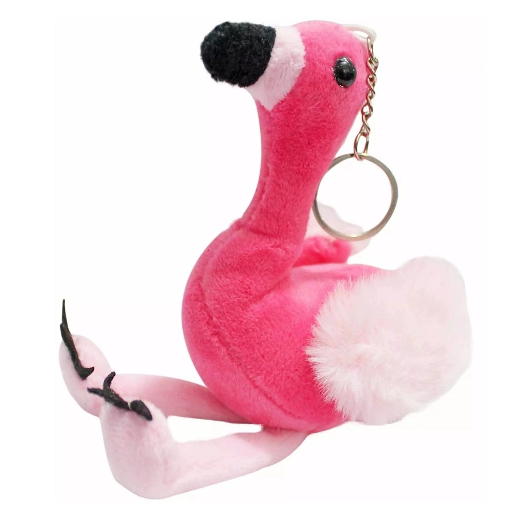 Pelúcia para Retrovisor Flamingo Sentado 12cm - COMIX PC01