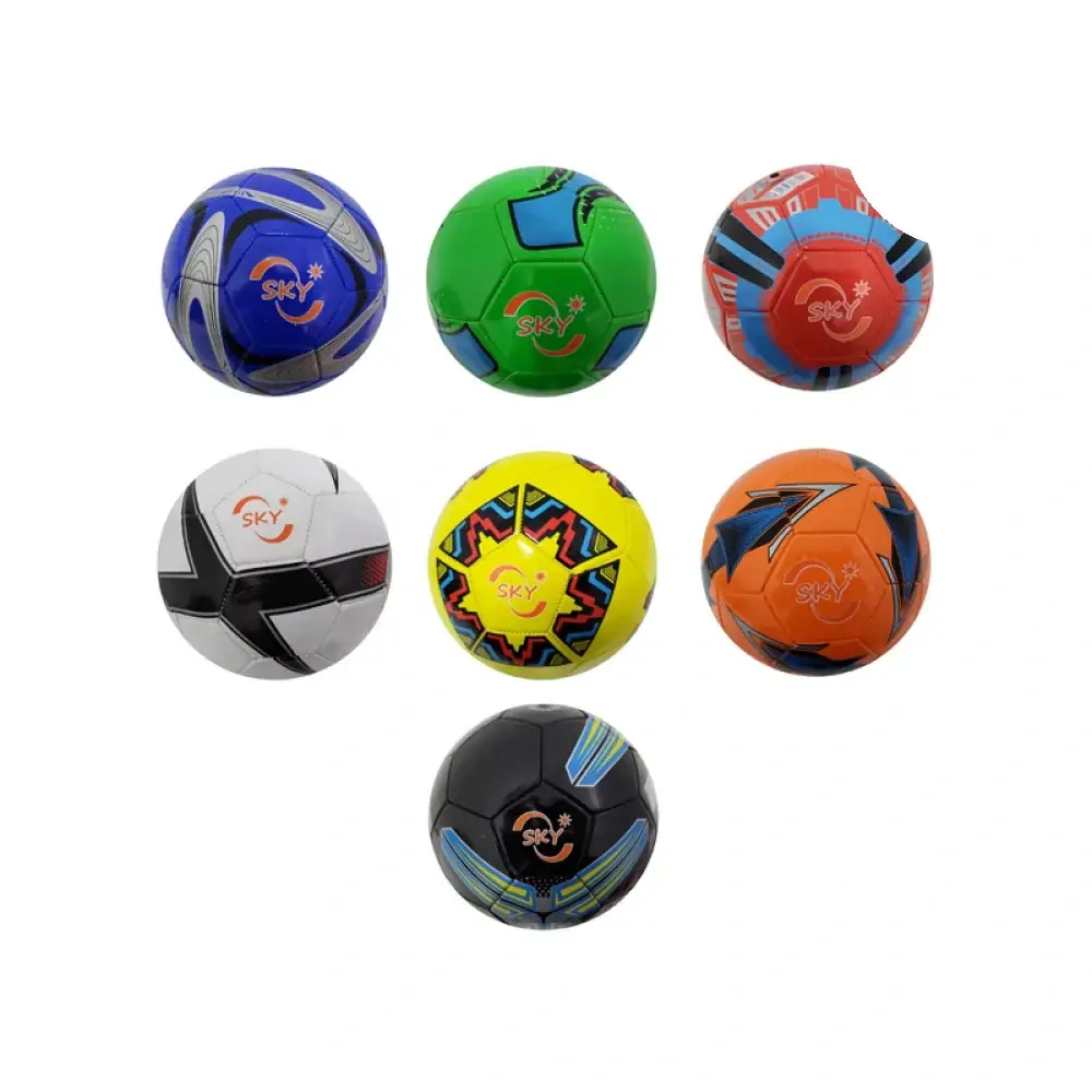 Bola De Futebol De Campo SKY BOLAS Cor Preta