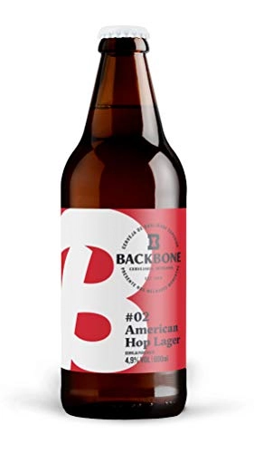 Cerveja American Hop Lager Puro Malte Backbone Garrafa 600ml