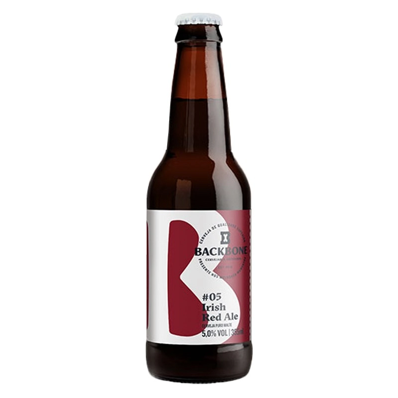 Cerveja Irish Red Ale Puro Malte Backbone Garrafa 600ml