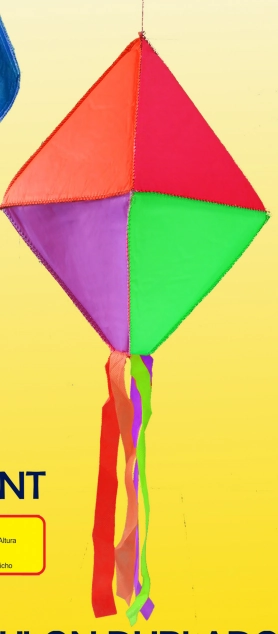 Balao Em Nylon Dublado Atacado Pct Unid Trapezzio