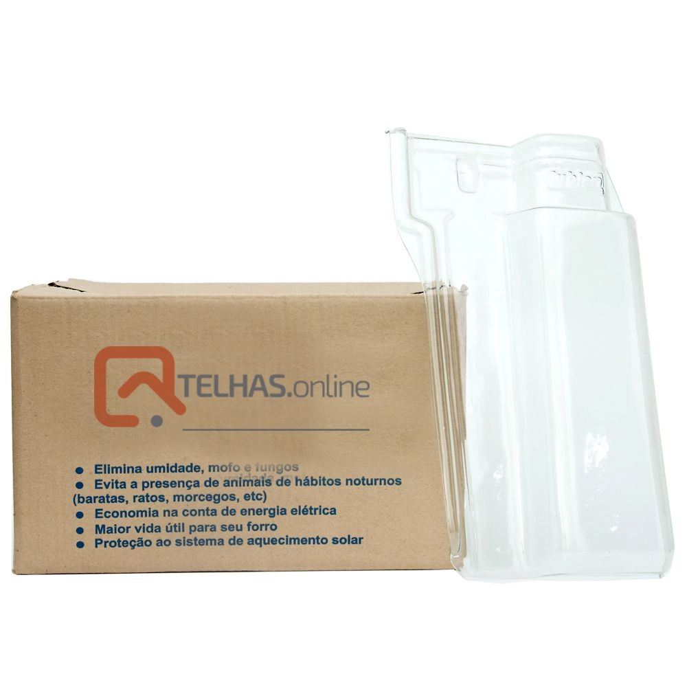 Kit 10 Telhas Pet Plástica Romana