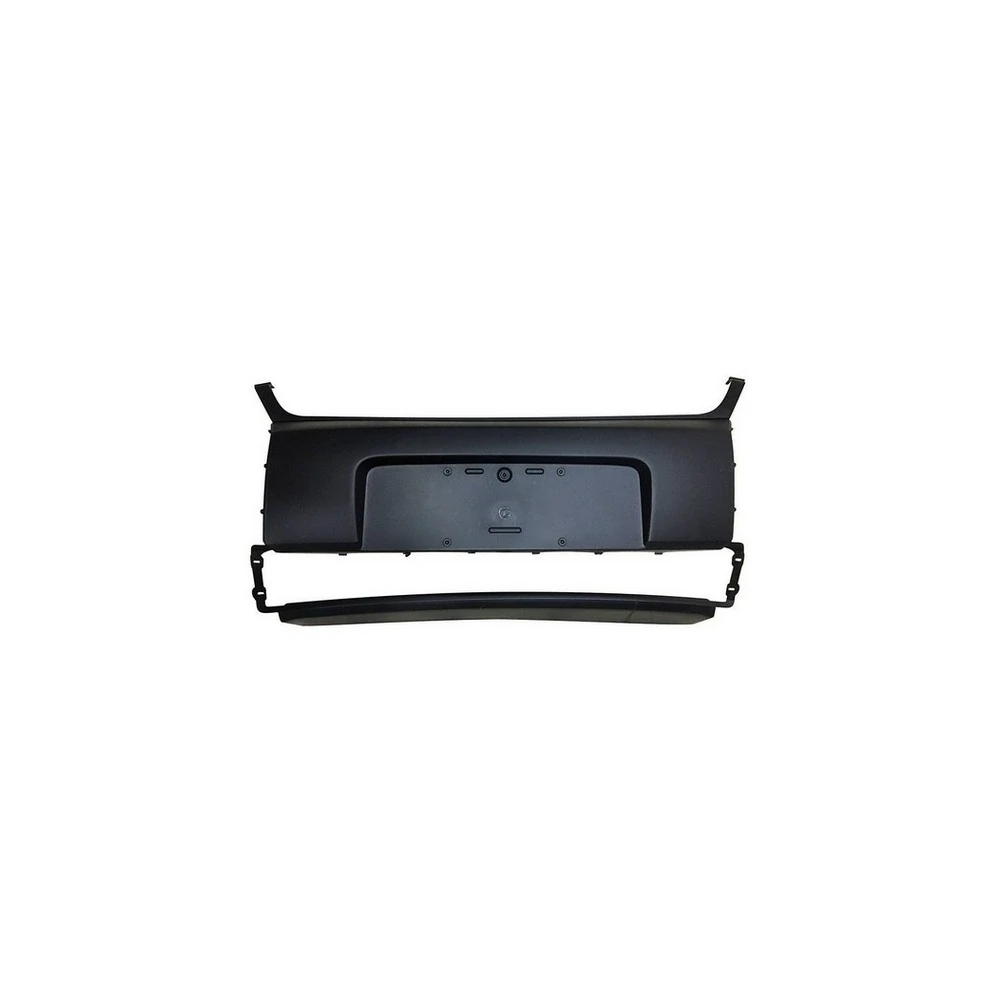 Para-choque Dianteiro Central FORD KA Preto Liso - FABRICIO FD26