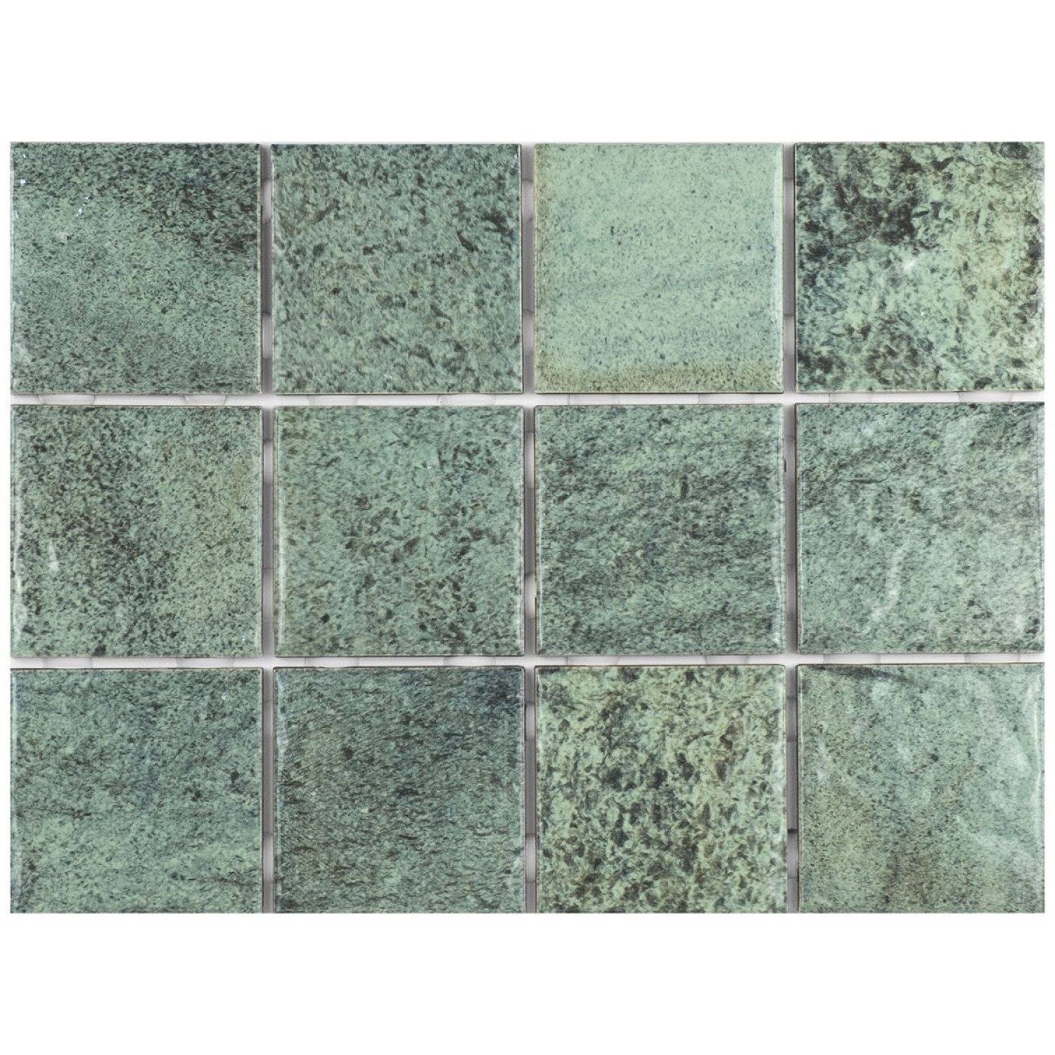 Pastilhas Cerâmicas Oceans 10x10 Cm (Palau Bright) - Caixa 1.95 m²