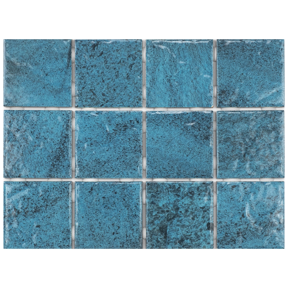 Pastilhas Cerâmicas Premium 10x10 Cm (samoa Bright) - Caixa 1.95 m²