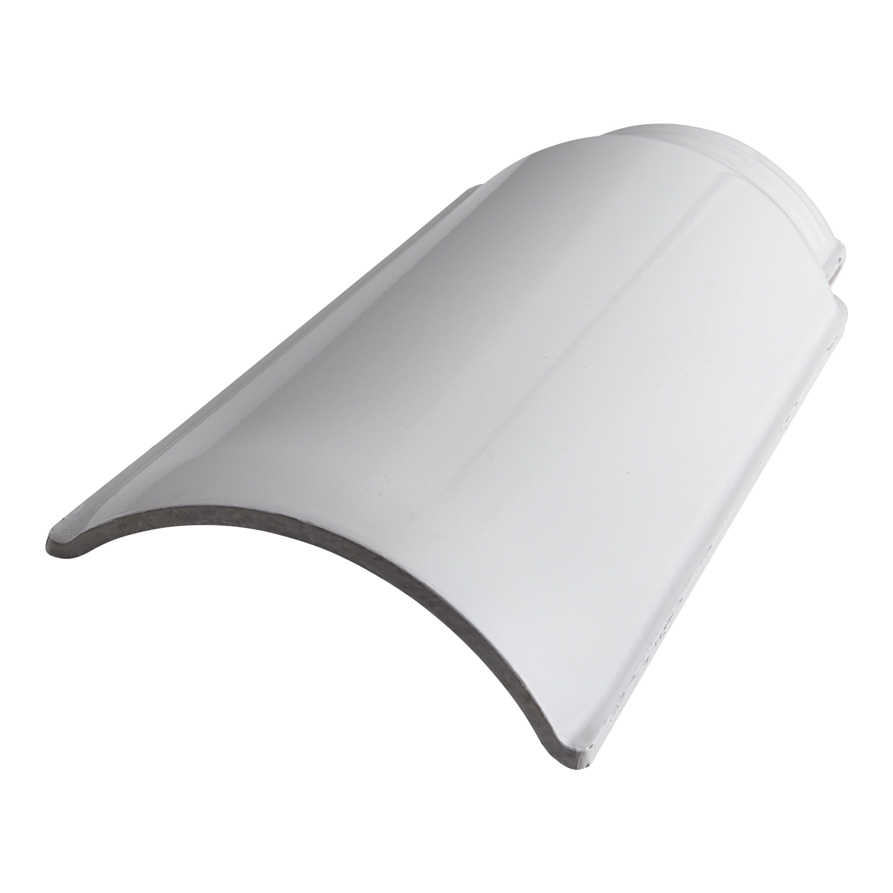 Cummeira Cerâmica Esmaltada 17,5x42cm Branco Temax