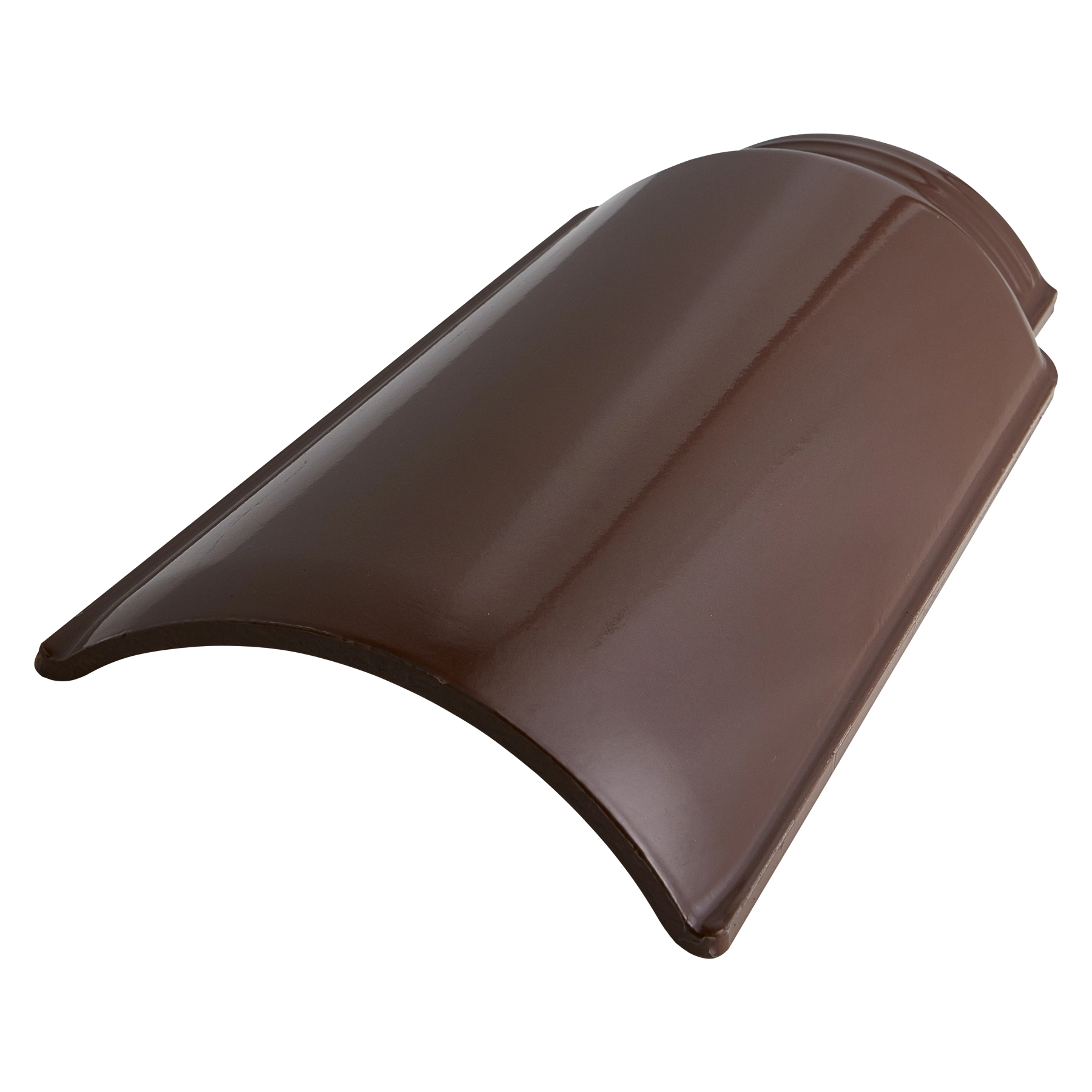 Cummeira Cerâmica Esmaltada 17,5x42cm Marrom Temax