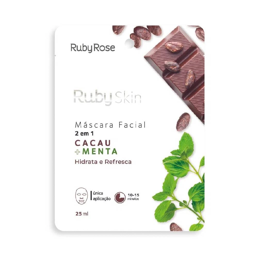 Mascara Facial Ruby Rose Skin Cacaumenta 25ml