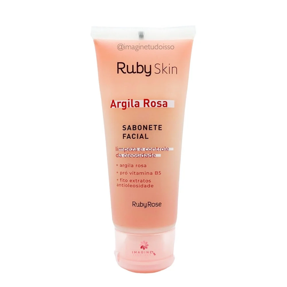 Sabonete Facial Ruby Rose Argila Rosa Hb 324 100ml