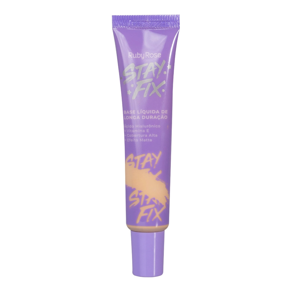 Base Liquida Ruby Rose Longa Duracao Stay Fix Mc50 25g