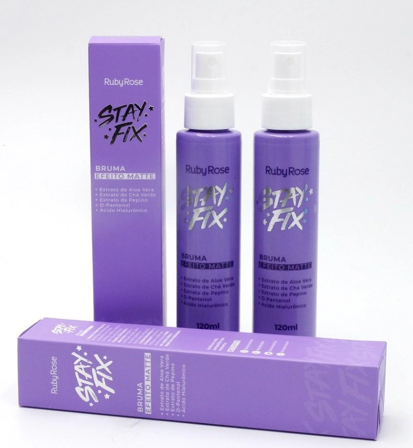 Bruma Fixadora Ruby Rose Hb 340 Matte Stay Fix 120ml