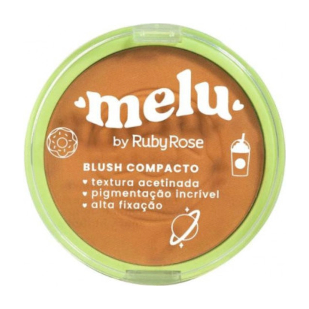 Ruby Rose Blush Compacto Melu Pumpkin