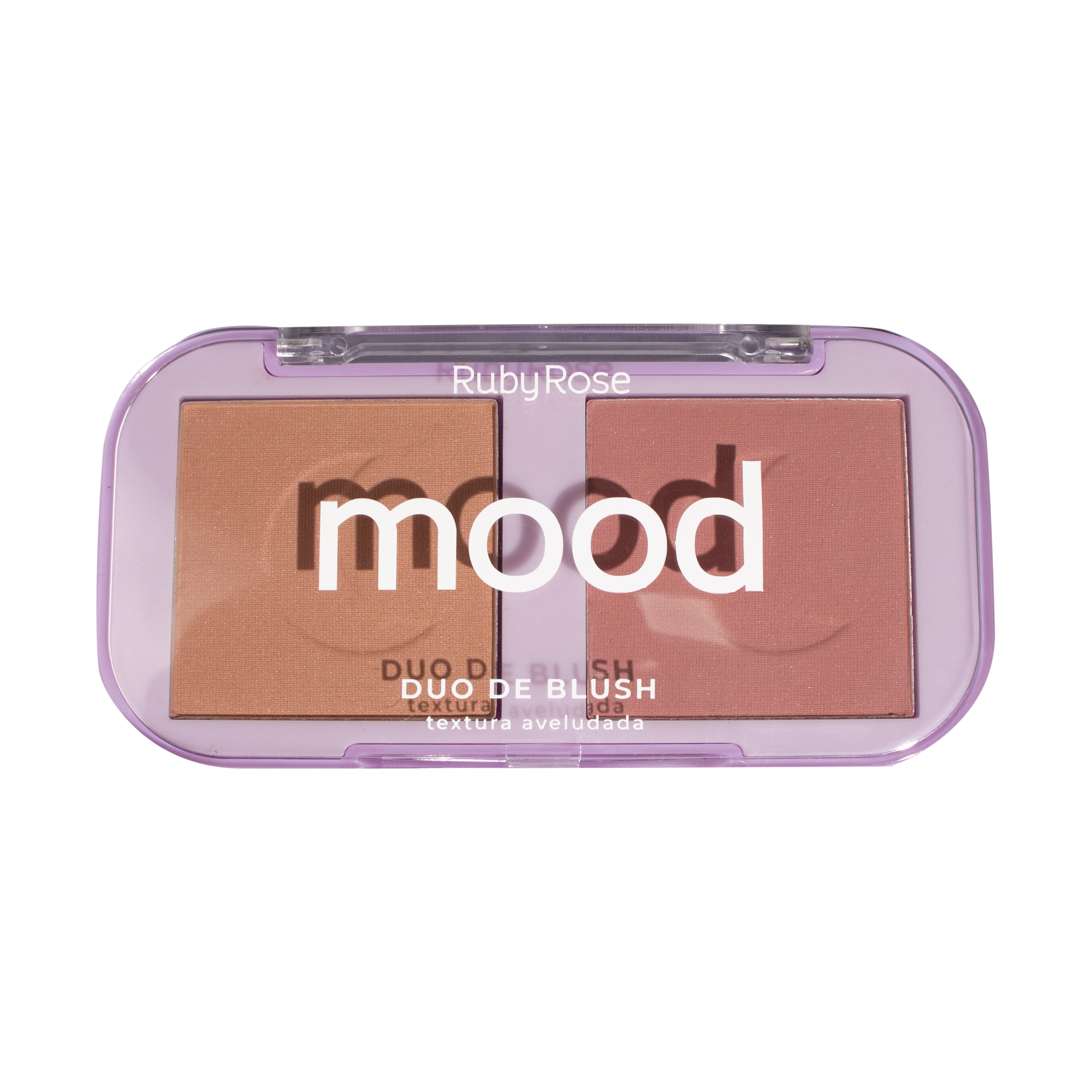 Paleta Blush Facial Ruby Rose Hb F576 Duo De Blush Mood Mb07/mb08 1un